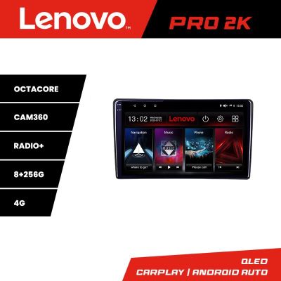 Navigatie Ford Transit 2019- varianta cu radio cd simplu Android radio gps internet 8 core QLED 2K 8+256 360 Lenovo