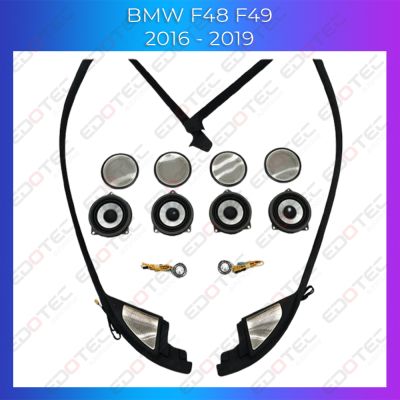 Lumini ambientale BMW F48 F49 2016 - 2019 capace boxe iluminate control din telefon sau sistemul original