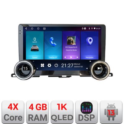Navigatie Toyota Highlander 2013-2018 Edotec  4+64 10.5 inch Incell 1K android Wifi 5Ghz gps internet  KIT-highlander13
