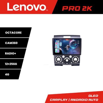 Navigatie Ford Ranger Mazda BT50 2007-2012 Lenovo Kit-RANGER 8 core QLED 2K 12+256 360 Android Waze USB Navigatie Internet Youtube Radio v1