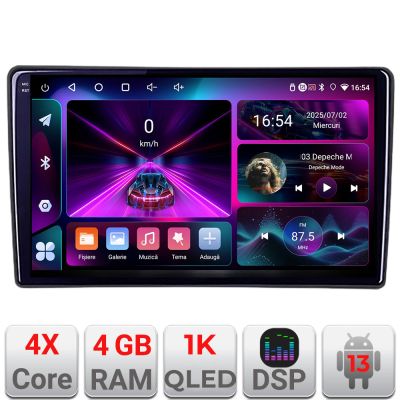 Navigatie universala 2din 9 inch 4+64 InCell Display 1K Android Waze USB Navigatie Internet Youtube Radio A-2din-1