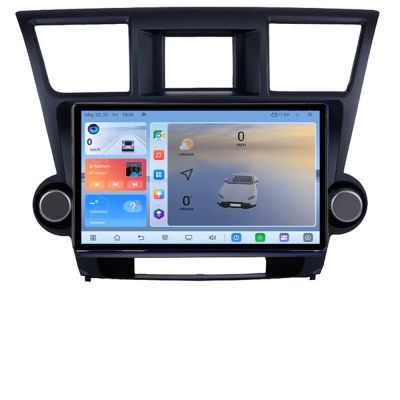 Navigatie Toyota Highlander 2007-2013 Android 8 Core 2.2 Ghz 8+128 Qled 1K ADAS 4G LTE GPS 360 KIT-highlander+EDT-E410V3