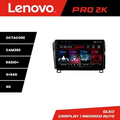 Navigatie Toyota sequoia intre anii 2008-2017 Lenovo Kit-sequoia 8 core QLED 2K 4+64 360 Android radio gps internet