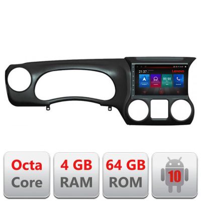 Navigatie Jeep Wrangler 2014-2016 Android radio gps internet Octa Core 4+64 LTE Kit-wr-15+EDT-E510-PRO RESIGILAT
