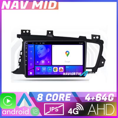 Navigatie Kia Optima 2011 2013 KIT 091 EDOTEC-LITE Android Ecran 720P Octa Core 4 64 Carplay