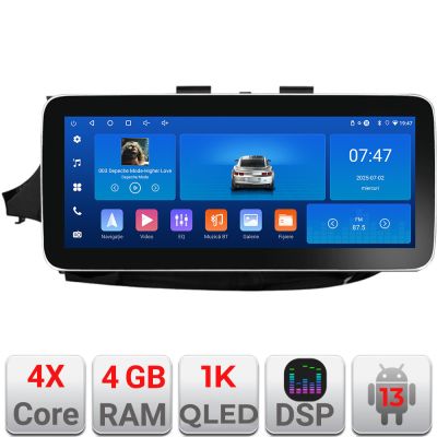 Navigatie Opel Mokka 2016- K-MOKKA2 Edotec 4+64 12.3 inch Incell 1K android Wifi 5Ghz gps internet  Co