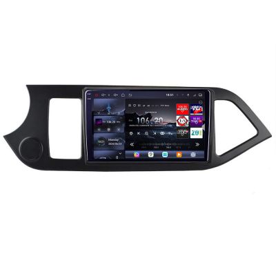 Navigatie Kia Picanto 2011-2015 Edotec Kit-217 8 core QLED 2K 16+512GB 360 Android Waze USB Navigatie Internet Youtube Radio