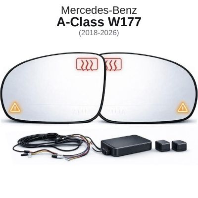 Senzor unghi mort Mercedes Benz A-Class W177 2018-2026 — oglindă dedicată