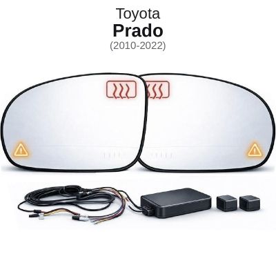 Senzor unghi mort Toyota Prado 2010-2022 — oglindă dedicată