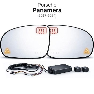 Senzor unghi mort Porsche Panamera 2017-2024 — oglindă dedicată