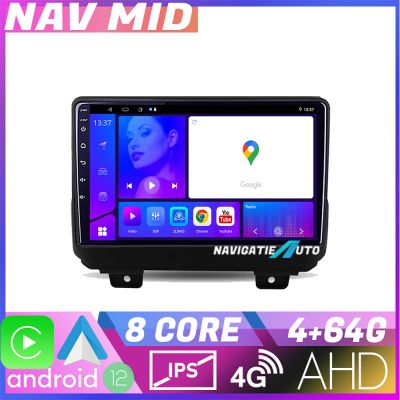 Navigatie Jeep Wrangler 2018 KIT WRANGLER EDOTEC-LITE Android Ecran 720P Octa Core 4+32 Carplay