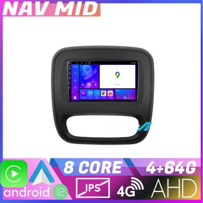 Navigatie Renault Trafic 2014 2017 KIT rt09 EDOTEC-LITE Android Ecran 720P Octa Core 4+32 Carplay v2