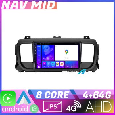Navigatie Citroen Jumpy Toyota Proace Peugeot Traveller KIT jumpy16 EDOTEC-LITE Android Ecran 720P Octa Core 4+32 Carplay v2