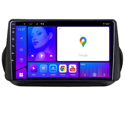 Navigatie Peugeot Bipper  Citroen Nemo  Fiat Qubo 2008 2017 EDOTEC-LITE Android radio gps internet Octa core 4+32 Carplay