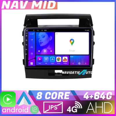 Navigatie Toyota LandCruiser 2008 2015 KIT 381 EDOTEC-LITE Android Ecran 720P Octa Core 4+32 Carplay v1