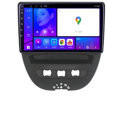 Navigatie Citroen C1 Peugeot 107 Toyota Aygo 2005-2014 Octa Core EDOTEC-LITE Android Ecran 720P Octa Core 4+32 Carplay  Android auto v1