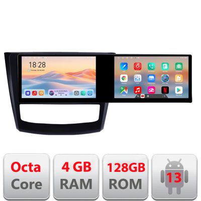 Navigatie Renault Kadjar facelift 2019-2022 Edotec Incell 1K 10.5 inch  8 core 4+128 carplay android auto radio internet kit-9030-facelift+EDT-E211-RK+kit-9030-facelift10-9