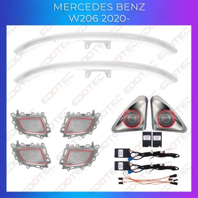 Lumini Ambientale NIGHTVIBE Mercedes W206 C Class set complet control telefon sau sistem original