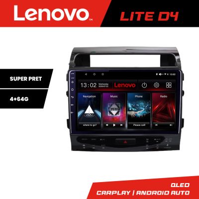 Navigatie Toyota Landcruiser J150 2010-2018 Lenovo 4+64 GB Android Waze USB Navigatie Internet Youtube Radio