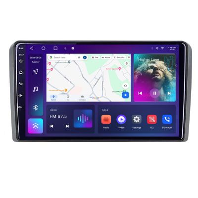 Navigatie Audi A3 8P B-049 Android Ecran QLED octa core 4+64 carplay android auto KIT-049+EDT-E309V3
