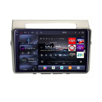 Navigatie Toyota Verso intre anii 2004-2009 Android radio gps internet 8 core QLED 2K 16+512GB 360 Edotec