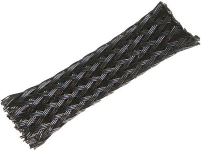 TRESA (PIELE DE SARPE) 6-16 NEGRU 1metru liniar