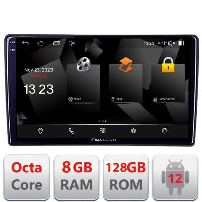 Navigatie Toyota Android radio gps internet 8+128 carplay android auto v1