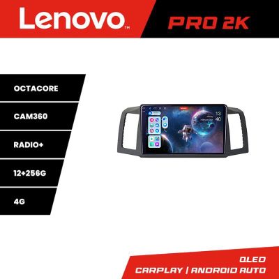 Navigatie Jeep Grand Cherokee 2008-2010 Android radio gps internet 8 core QLED 2K 12+256 360 Lenovo