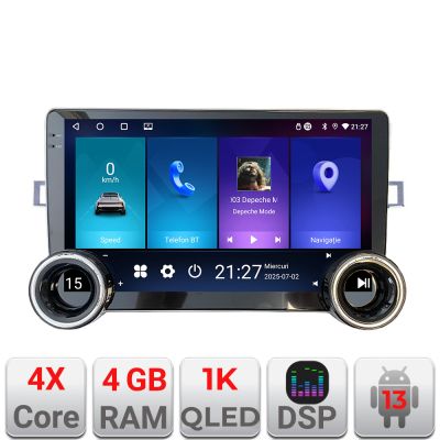 Navigatie Toyota Verso 2010-2016 Kit-133 Edotec  4+64 10.5 inch Incell 1K android Wifi 5Ghz gps internet