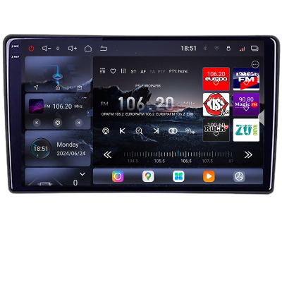 Navigatie Renault Traffic Opel Vivaro Nissan Primastar Qled 2K Octa Core 16+512GB LTE 4G DSP Wifi 5Ghz android auto carplay radio gps internet kit-traffic2+EDT-E809-2K