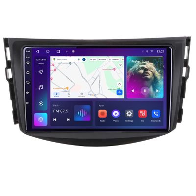 Navigatie Toyota RAV4 B-018 Android Ecran QLED octa core 4+64 carplay android auto KIT-018+EDT-E309V3