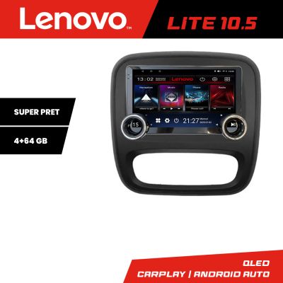 Navigatie Renault Trafic 2014-2017 Kit-rt09 Lenovo  8 core 4+64 10.5 inch Incell 1K android Wifi 5Ghz gps internet  Q v1