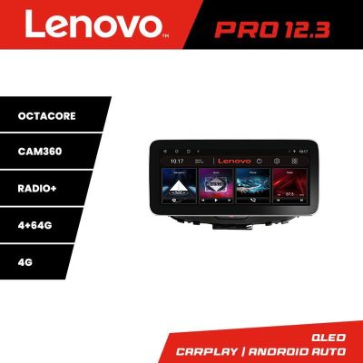 Navigatie Kia Soul 2020- K-soul Lenovo PRO 4+64 12.3 inch qled android 4G DSP gps internet  8Core