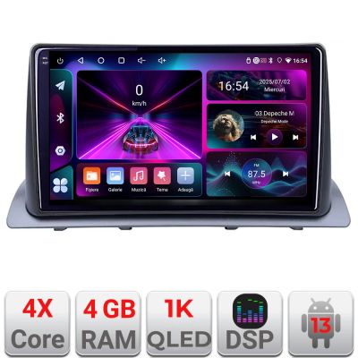 Navigatie Honda CR-V 2023- dedicata Android radio gps internet 4+64 InCell Display 1K kit-cr023+EDT-E210-RK