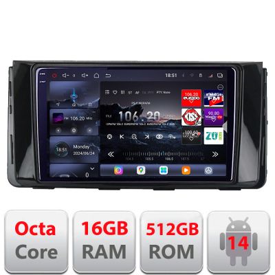 Navigatie Hyundai H350 2016- Android radio gps internet 8 core QLED 2K 16+512GB 360 Edotec