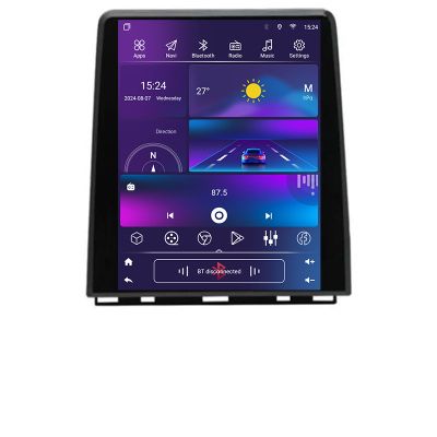 Navigatie dedicata Hyundai Santa fe 2006-2012 9.7" qled 4+32 360 Android wifi 4G carplay android auto kit-tesla-008+EDT-E420