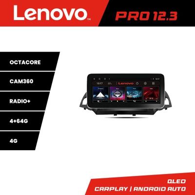 Navigatie Ford Kuga 2013-2017 K-362 Lenovo PRO 4+64 12.3 inch qled android 4G DSP gps internet  C