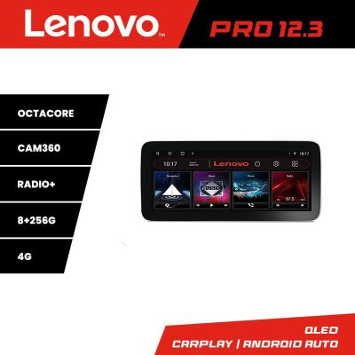 Navigatie Mercedes C 2001-2004 CLK G K-171 Lenovo PRO 8+256 12.3 inch qled android 4G DSP gps internet