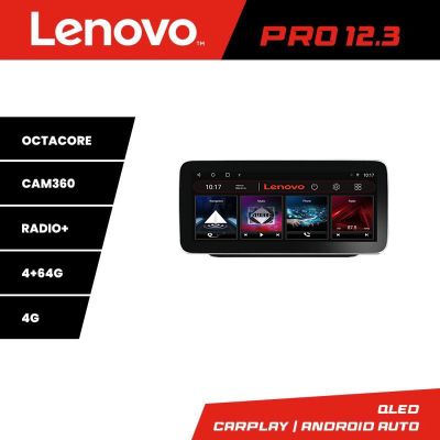 Navigatie Nissan X-trail 2021- Lenovo Qled 12.3 inch Octa Core 4+64 360 DSP ADAS carplay android auto radio internet kit-x-trail-2021+PRO-12.3-4+64+kit-10-9