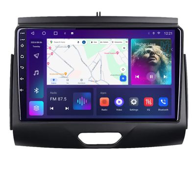 Navigatie Ford Ranger 2015- cu cd Android radio gps internet 4+64 carplay android auto Kit-574-2020+EDT-E309v3