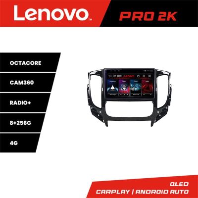 Navigatie Mitsubishi L200 2014-2020 Lenovo Kit-1094 8 core QLED 2K 8+256 360 Android Waze USB Navigatie Internet Youtube Radio v1