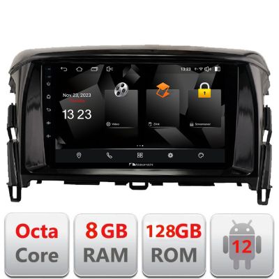 Navigatie Mitsubishi Eclipse Cross 2017- Android radio gps internet 8+128 carplay android auto