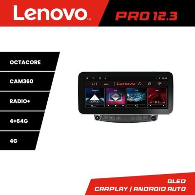 Navigatie Lexus IS 2005-2011 K- IS Lenovo PRO 4+64 12.3 inch qled android 4G DSP gps internet  C