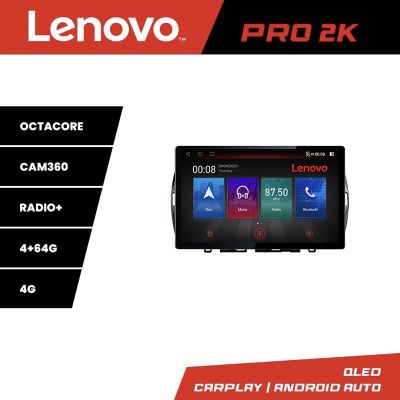 Navigatie Citroen C5 Aircross Lenovo PRO 4+64 13 inch 2K android 4G DSP gps internet  Kit-aircross