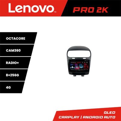 Navigatie Fiat Freemont Dodge Journey 2012-2019 Android radio gps internet 8 core QLED 2K 8+256 360 Lenovo v1