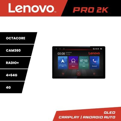 Navigatie Toyota 2DIN K-TY2DIN Lenovo PRO 4+64 13 inch 2K android 4G DSP gps internet  8Core