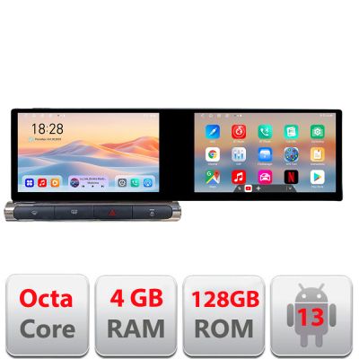 Navigatie Citroen C3 2017-2024 ecran color de fabrica Edotec 8 core 4+128 10.5 inch Incell 1K android Wifi 5Ghz gps internet