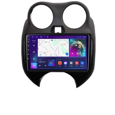 Navigatie Nissan Micra 2010-2014 Android radio gps internet 4+64 carplay android auto KIT-micra2010+EDT-E309v3
