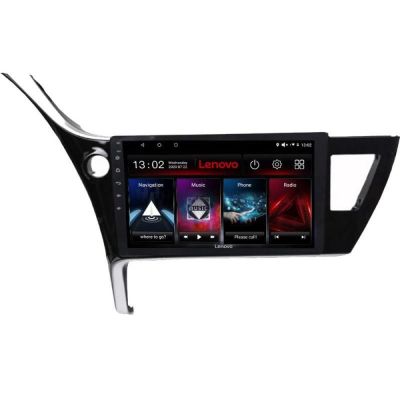 Navigatie Toyota Corolla 2017- Lenovo Kit-COROLLA17 8 core QLED 2K 12+256 360 Android Waze USB Navigatie Internet Youtube Radio