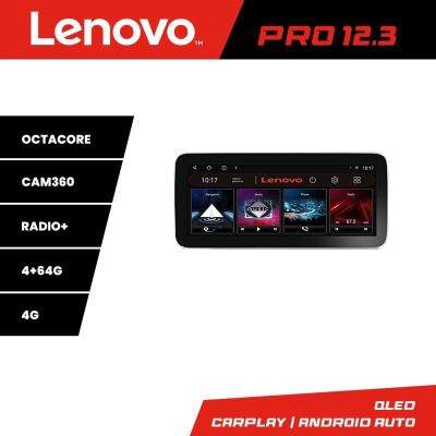 Navigatie Kia Ceed 2020- Lenovo PRO 4+64 12.3 inch qled android 4G DSP gps internet  8Core